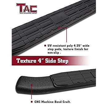 TAC Side Steps Running Boards Fit 2019 Ford Ranger Super Cab Truck Pic