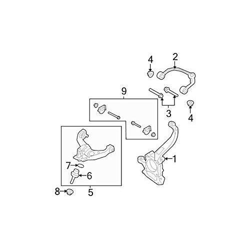 Ford AL3Z-3085-B - ARM ASY - FRONT SUSP