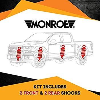販売新作 Monroe Quick Mount Kit of 4 Shocks fits Ford E-450 Super Duty 2004-201