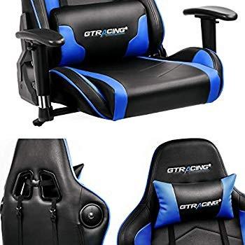 GTRACING Gaming Chair with Bluetooth Speakers Music Video Game Chair A｜hal-proshop2｜06