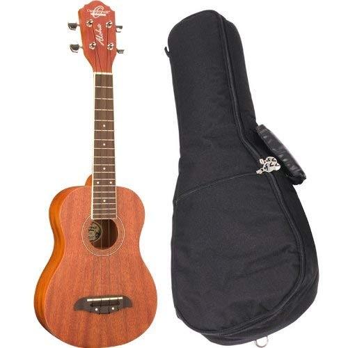 Oscar Schmidt OU2 Mahogany Washburn Concert Ukulele Bundle with Gig Ba｜hal-proshop2｜02