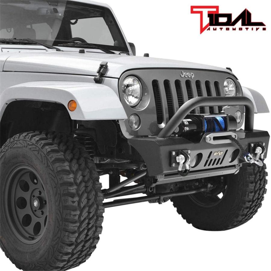 Vijay For 2007-2025 Jeep Wrangler JK&frasl;JL\u0026Gladiator JT Stubby Front : Dexepe Passenger Side Mirror Assembly Compatible with