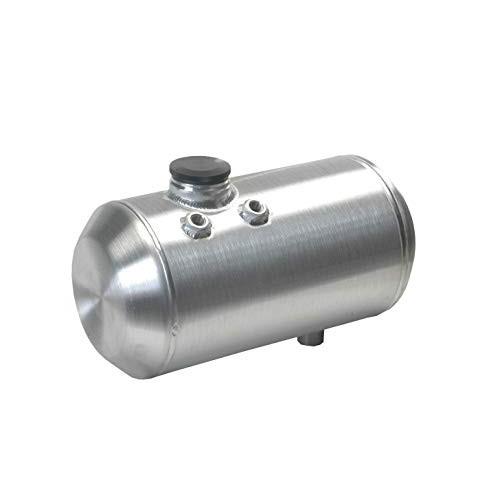 Gassers Fuel Tank - 2 1/4 Gallons Spun Aluminum - 8 X 12 Inch - Billet