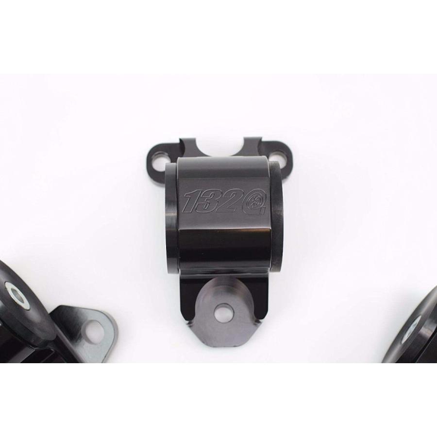 1320 Performance B & D series motor mount 3 bolt driver side black bil