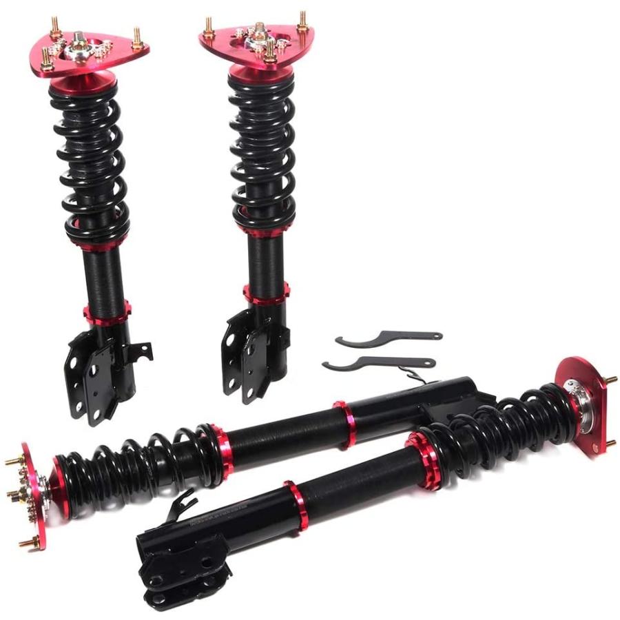 Coilover Struts Spring Shocks Adjustable Coilovers Suspension Coil Spr