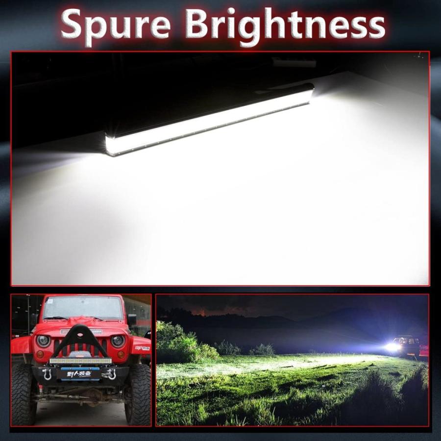 LED Light Bar, Moso LED 30 inch 450W LED Side Shooter CREE LED Spot Fl｜hal-proshop2｜02