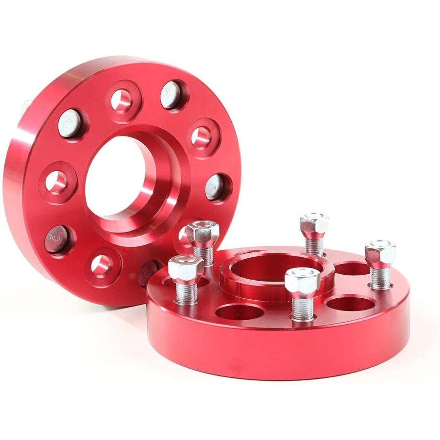 Alloy USA 11311 Wheel Adapters Kit, 1.25 Inch; Jeep TJ/XJ/MJ, 5x4.5 to