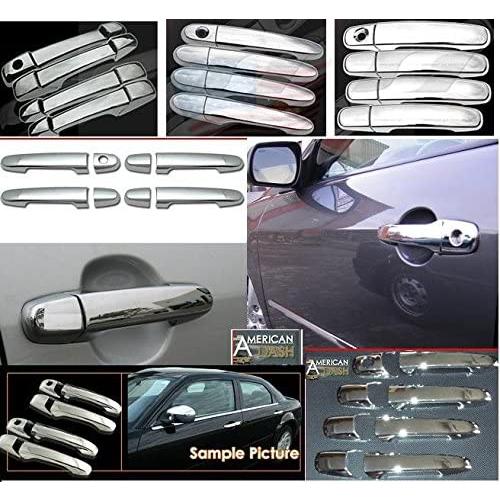 JEEP PATRIOT EXTERIOR CHROME DOOR HANDLES HANDLE TRIM SET 2009 2010 20