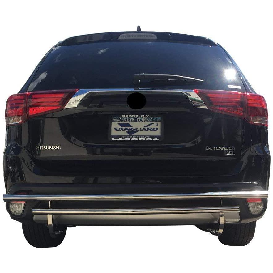 Vanguard Off-Road Stainless Steel Double Layer Rear Bumper Guard : Dexepe Passenger Side Mirror Assembly Compatible with