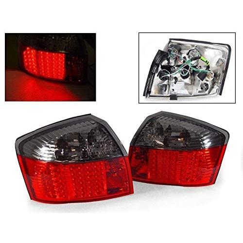 DEPO ERROR FREE Red/Smoke LED Tail Lights Compatible Fits For 2002-200