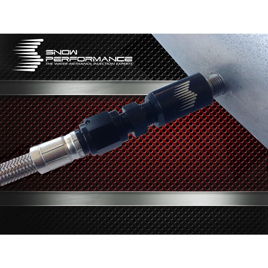 Snow Performance SNO-201-BRD Injection Kit (SS Braided Line 4AN Fittin