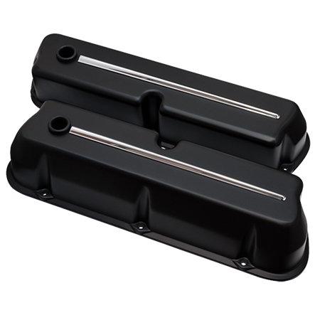 NEW BILLET SPECIALTIES STREAMLINE SATIN BLACK POWDER-COATED ALUMINUM T