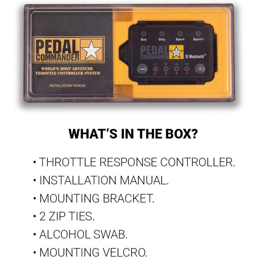 【激安大特価！】 Pedal Commander Throttle Response Controller PC18 Bluetooth for Ford F