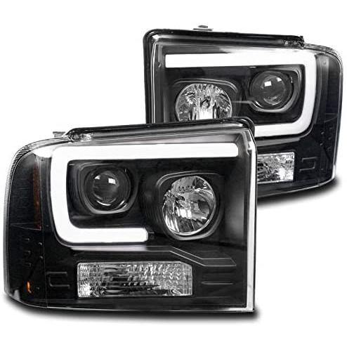 ZMAUTOPARTS LED Black Projector Headlights Headlamps For 2005-2007 For