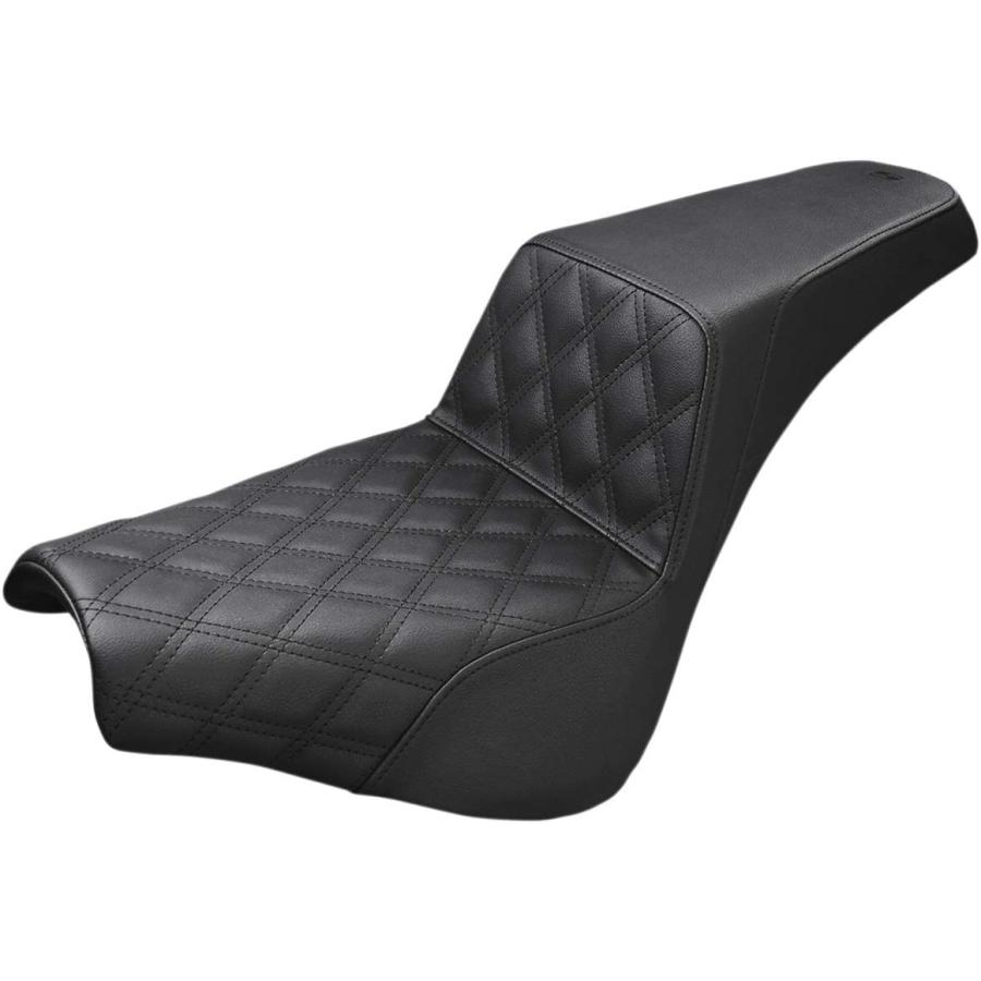 Saddlemen 818-30-172 LS Step-Up Seat - Black Diamond