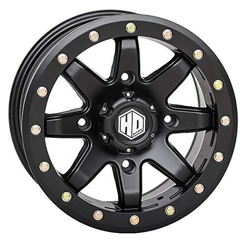 【本物保証】 STI HD9 Beadlock Wheel (Front/Rear / 14X10 4/156 5+5) (Matte Black) fo