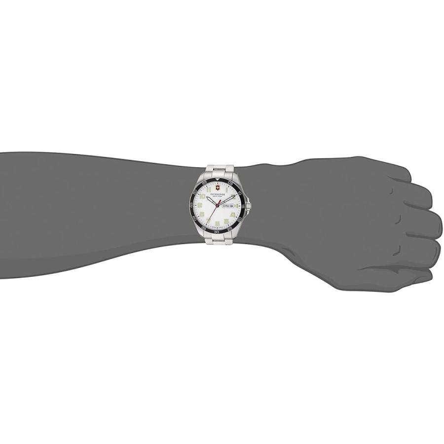 ブランド Victorinox Mens Fieldforce Analog Quartz Watch with Stainless Steel S 【QG2409041052】(85045円)
