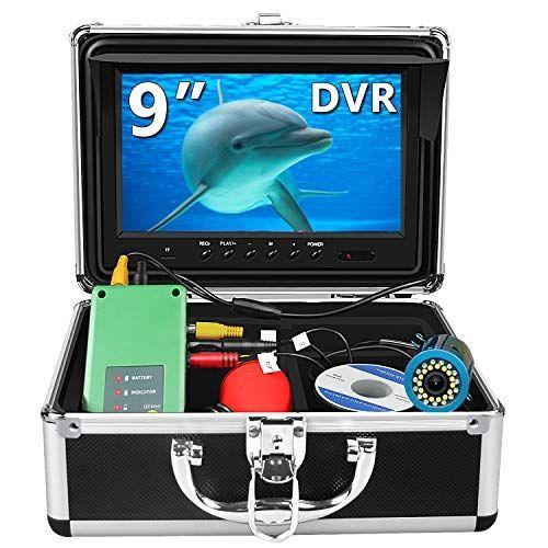 【メーカー直売】 DVR with Camera Fishing Underwater Anysun Camera, Fishing 9 Color inch カヌー、ボート備品