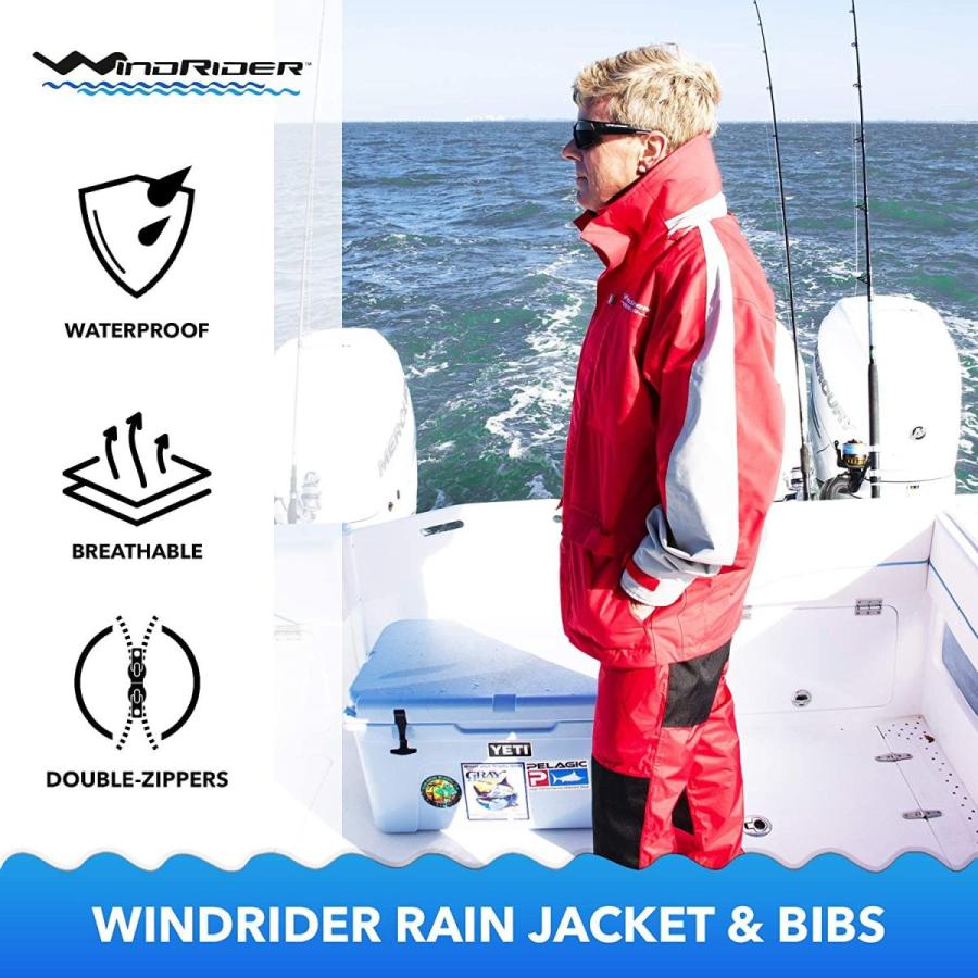 日本限定 WindRider Pro  Pro Weather Foul Weather Gear - Pro Rain Suit  Product - Jacket +