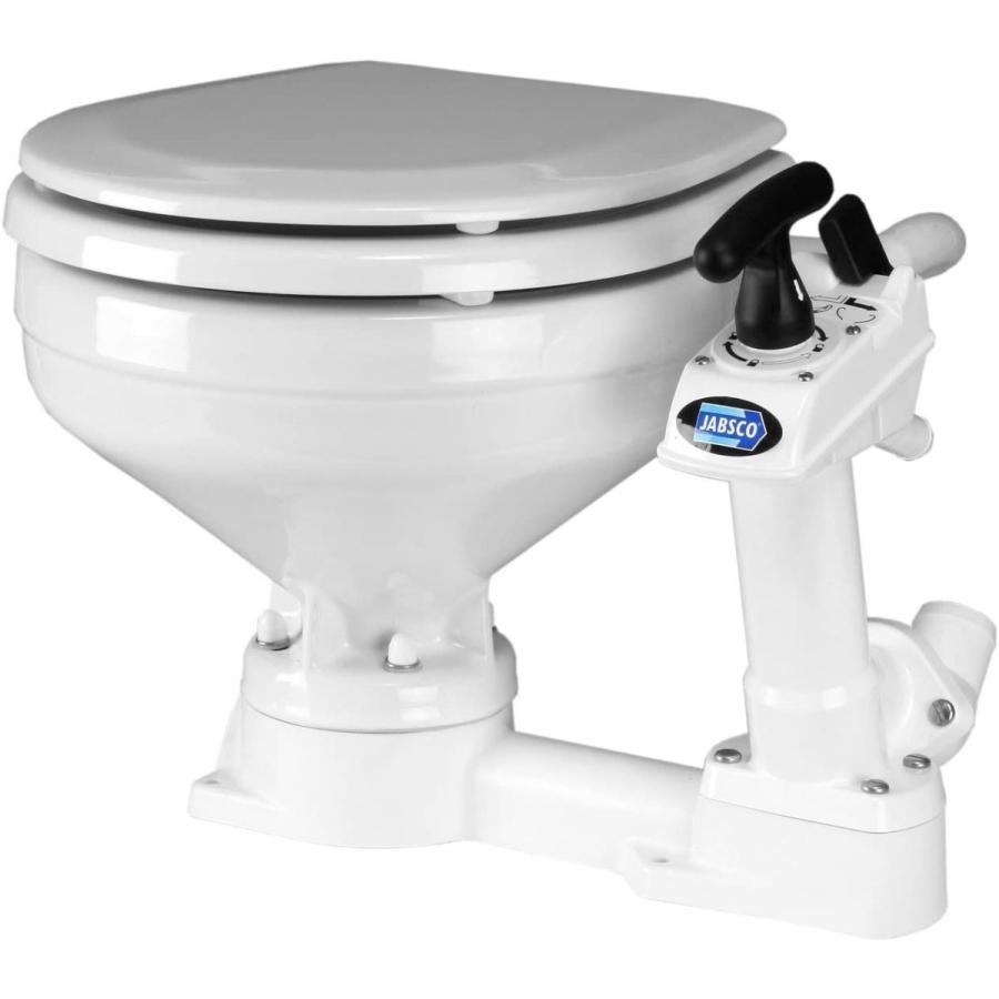 Jabsco 29090-3000， Twist ´n´ Lock Manual Head， Marine Toilet， Compact