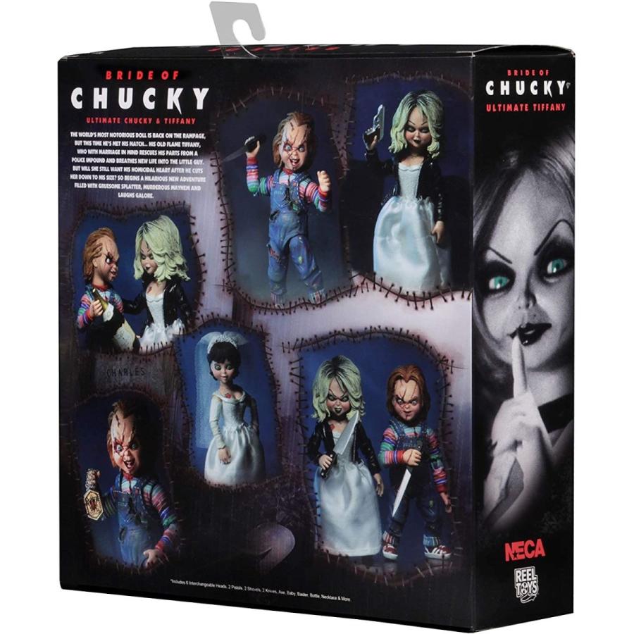 リアル NECA - Bride of Chucky - 7 Scale Action Figure - Ultimate Chucky & Ti