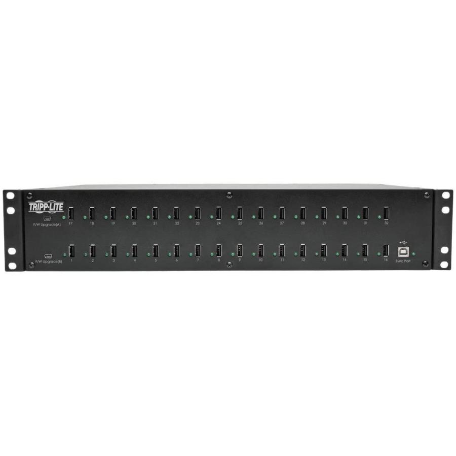 良好品 Tripp Lite 32-Port USB Charging Station Hub W/Syncing 5V 80A (400W) fo