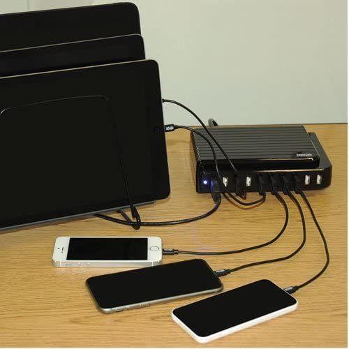 Tripp Lite 10-Port USB Charging Station Hub 5V 2.1A Per Port for
