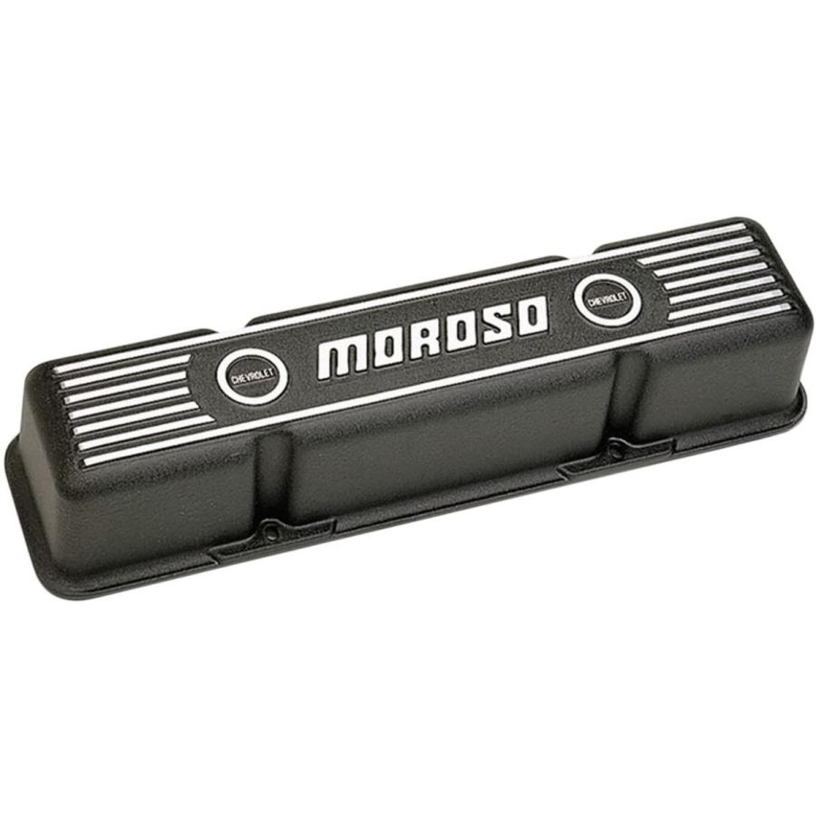 Moroso 68411 Valve Cover/Sbc/Blk W/Logo 2021051922114301017uHALプロ