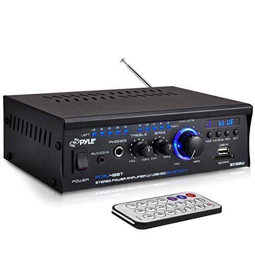 Bluetooth Mini Stereo Power Amplifier 2x120W Dual Channel Sound Audio