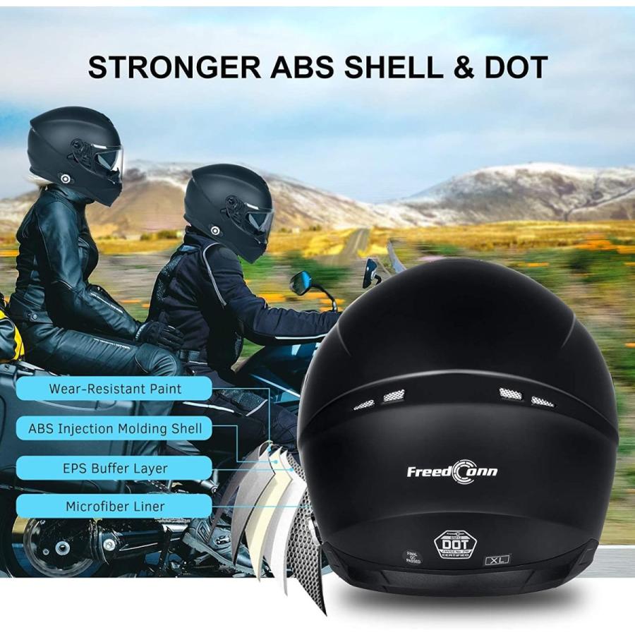 Bluetooth Integrated Motorcycle その他 Helmet, Face FreedConn Motorcycle