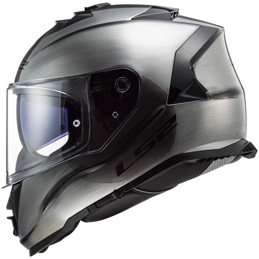 LS2 Helmets Assault Full Face Motorcycle Helmet W/SunShield (Brushed A｜hal-proshop2｜08