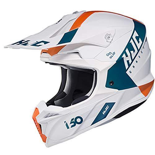 HJC Helmets Unisex-Adult Off-Road Power Sports Helmets (MC-47SF, Mediu バイクヘルメットその他