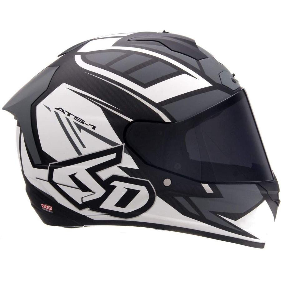 6D Helmets ATS-1R Rogue Street Helmet-White/Black-M｜hal-proshop2｜02