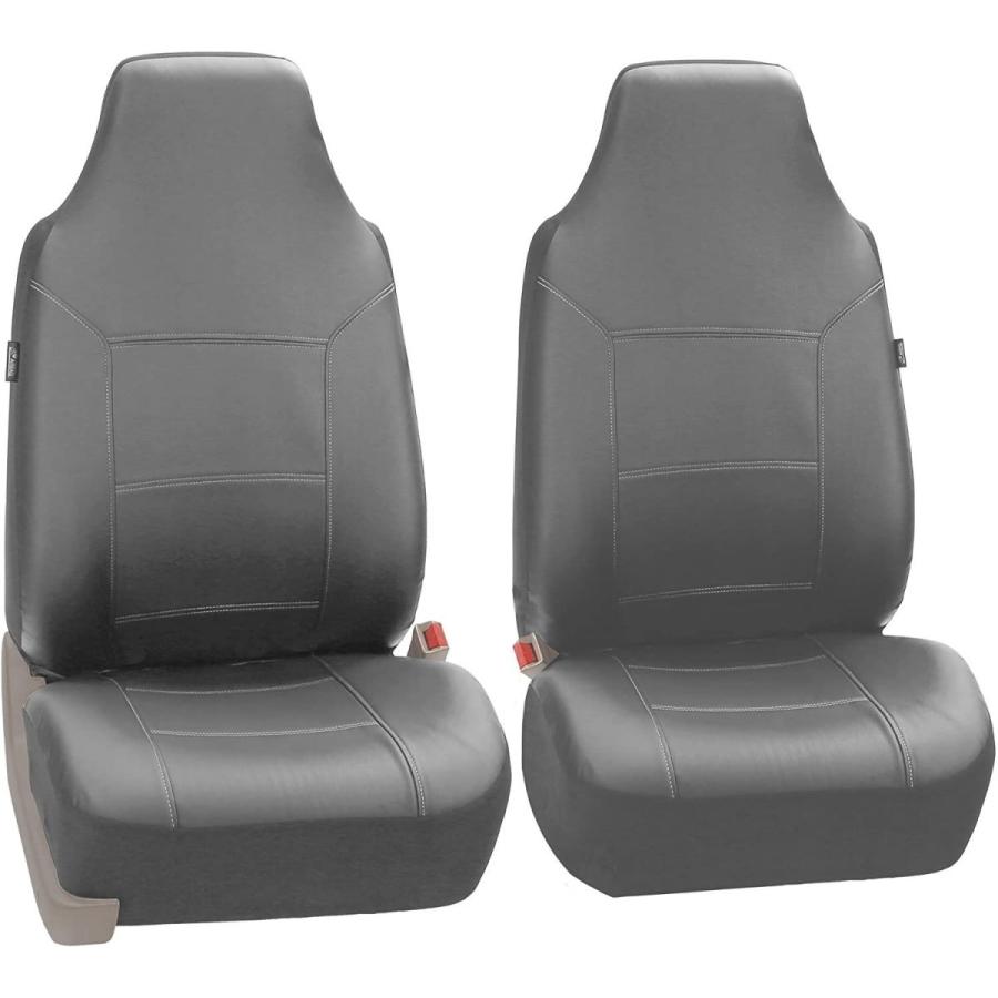 FH Group Universal Fit Full Set High Back Royal Seat Cover PU Leathe