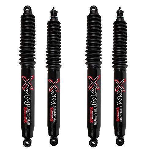Skyjacker Black MAX Hydro Shocks Set for 1987-1996 Jeep Wrangler 4WD Y