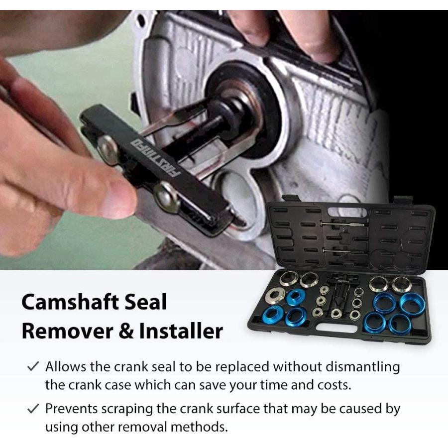 FIRSTINFO Crankshaft Bearing Remover and Installer Kit Crank Seal Remo