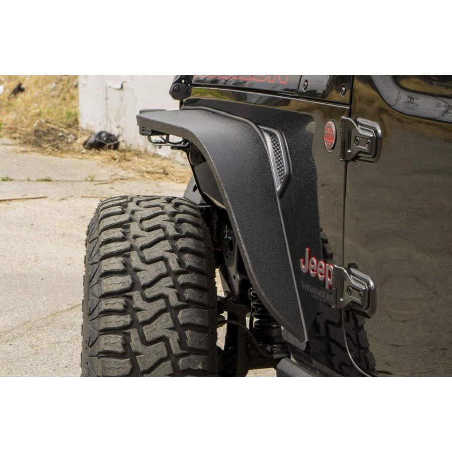 【訳あり品】 DV8 Offroad | Fender Flare Set for Wrangler JL | Slim Flat Top Design 【KU3081424847】(108782円)
