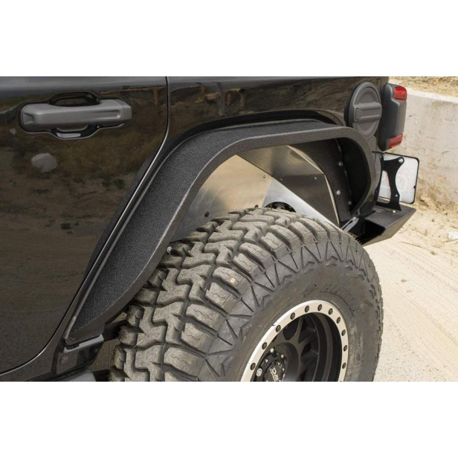【訳あり品】 DV8 Offroad | Fender Flare Set for Wrangler JL | Slim Flat Top Design 【KU3081424847】(108782円)
