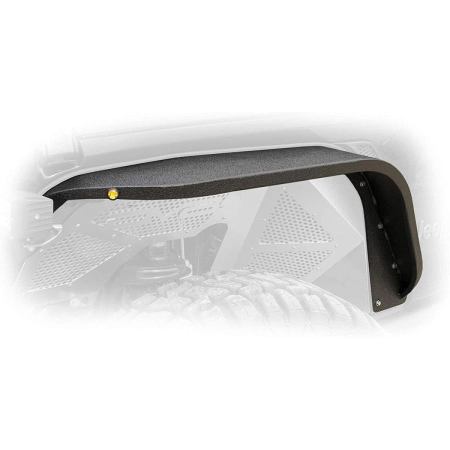 【訳あり品】 DV8 Offroad | Fender Flare Set for Wrangler JL | Slim Flat Top Design 【KU3081424847】(108782円)