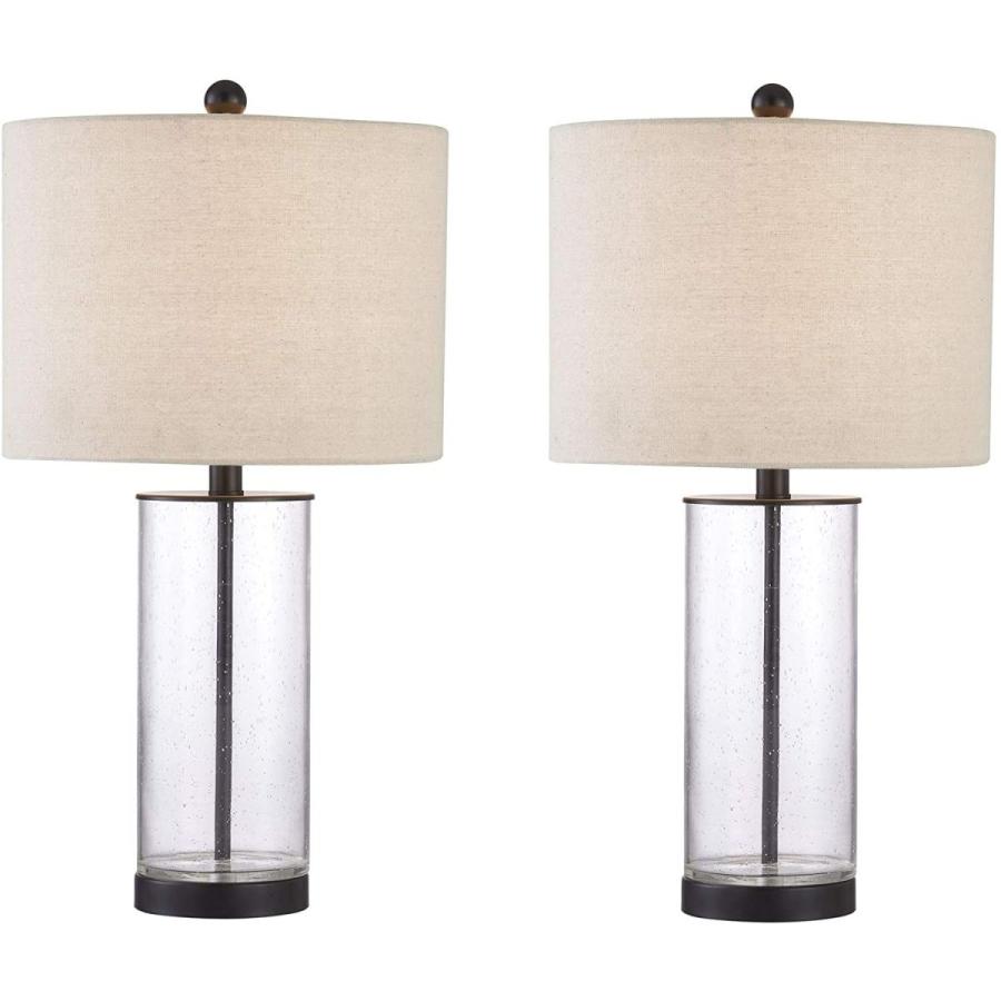 HALプロショップ2Maxax Table Lamps Set of 2, 3-Way Dimmable Glass Nightstand Lamp with - 3