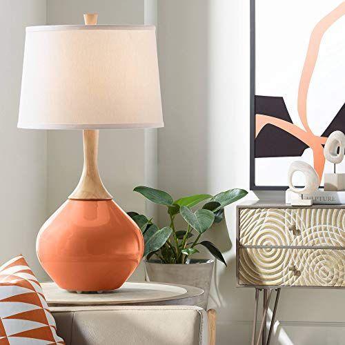 Robust Orange Wexler Table Lamp - Color + Plus