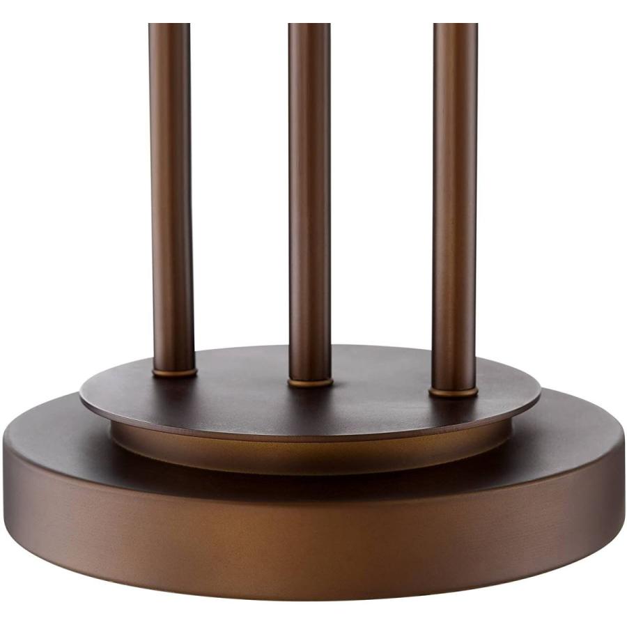 Marlowe Rustic Farmhouse Industrial Modern Table Lamp Metal Woven Bron｜hal-proshop2｜05
