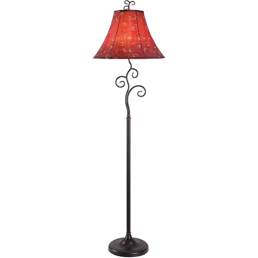 Kenroy Home 31381BRZ Richardson Floor Lamp, 61 Inch Height, 17 Inch Di  照明部品、パーツ