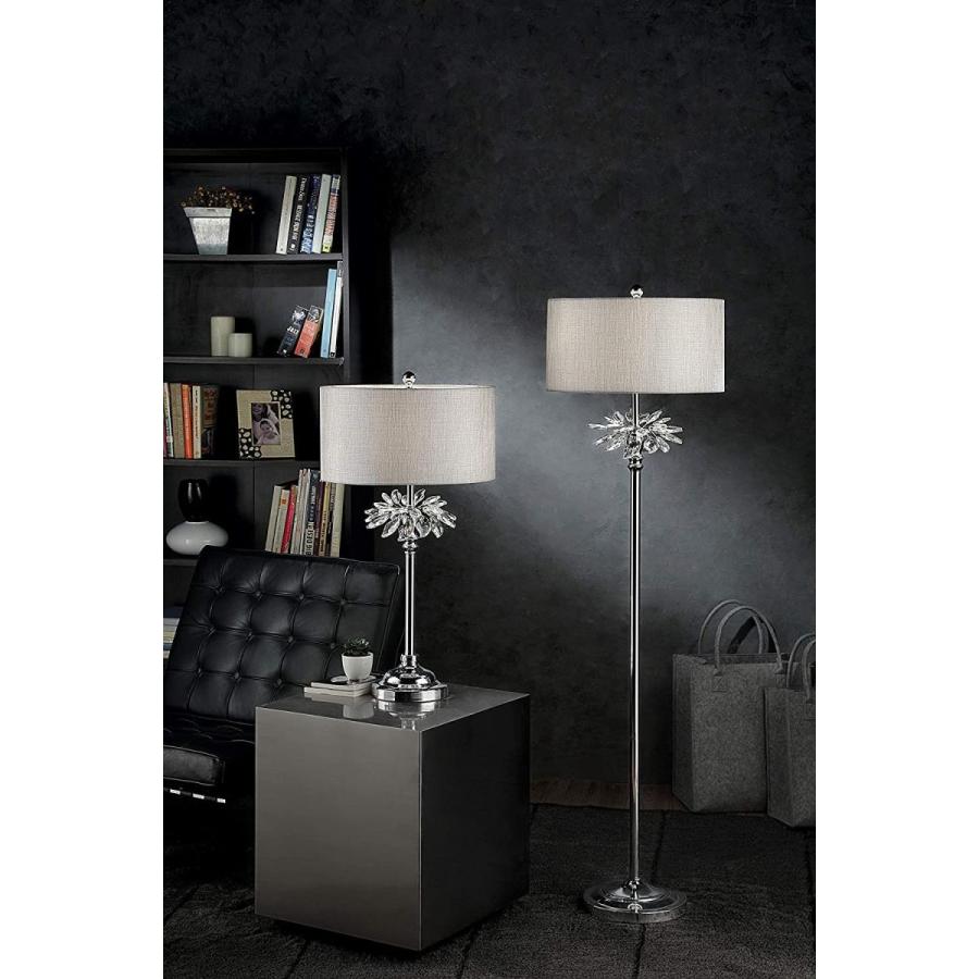 OK Lighting AZOK5158T Ayana Table Lamps, Silver :20210803171927