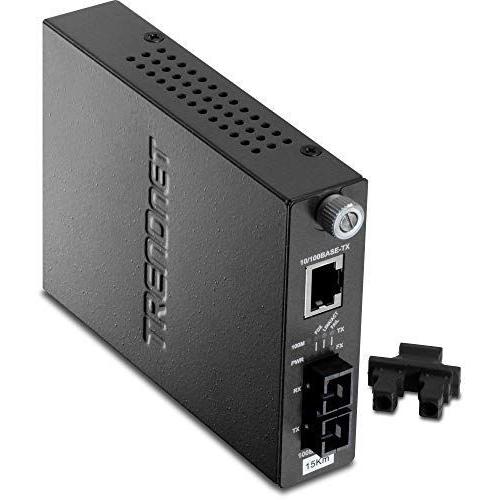 TRENDnet 100Base-TX to 100Base-FX Single Mode SC Fiber Media Converter