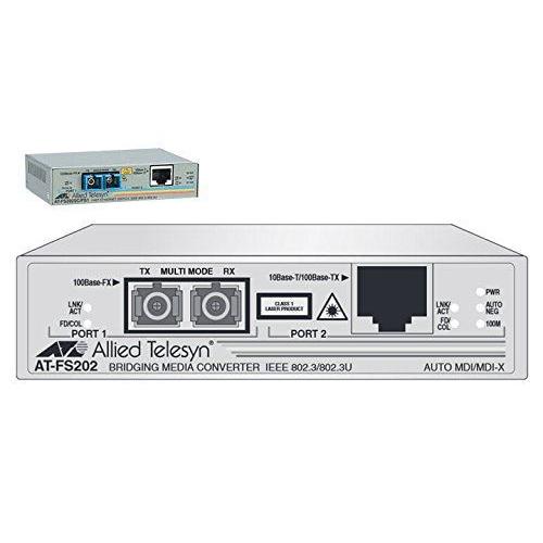 送料込 ALLIED AT-FS202-90 - Allied Telesis AT-FS202 Fast Ethernet Media Conve