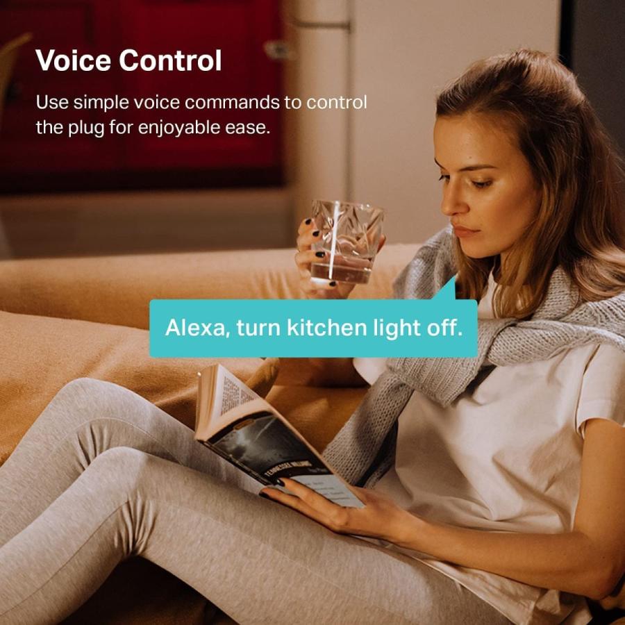 Kasa Smart Plug Mini 15A, Smart Home Wi-Fi Outlet Works with Alexa, Go｜hal-proshop2｜02