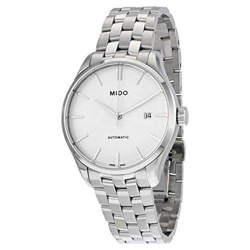 Mido Belluna II Automatic Silver Dial Mens Watch M0244071103100