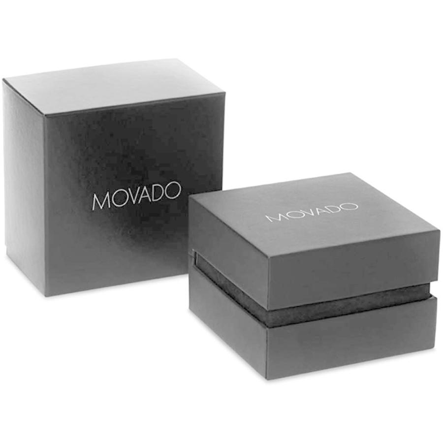 Movado Mens BOLD TR90 Watch with a Sunray Dot and Leather Strap， Blac(112694円)