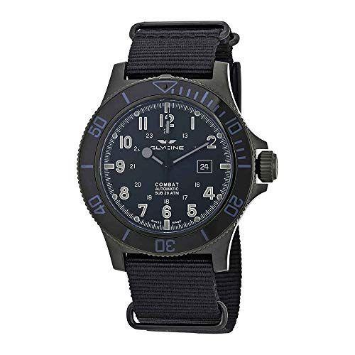 Glycine Combat SUB Automatic Black Dial Men's Nylon Watch GL0098｜hal-proshop2